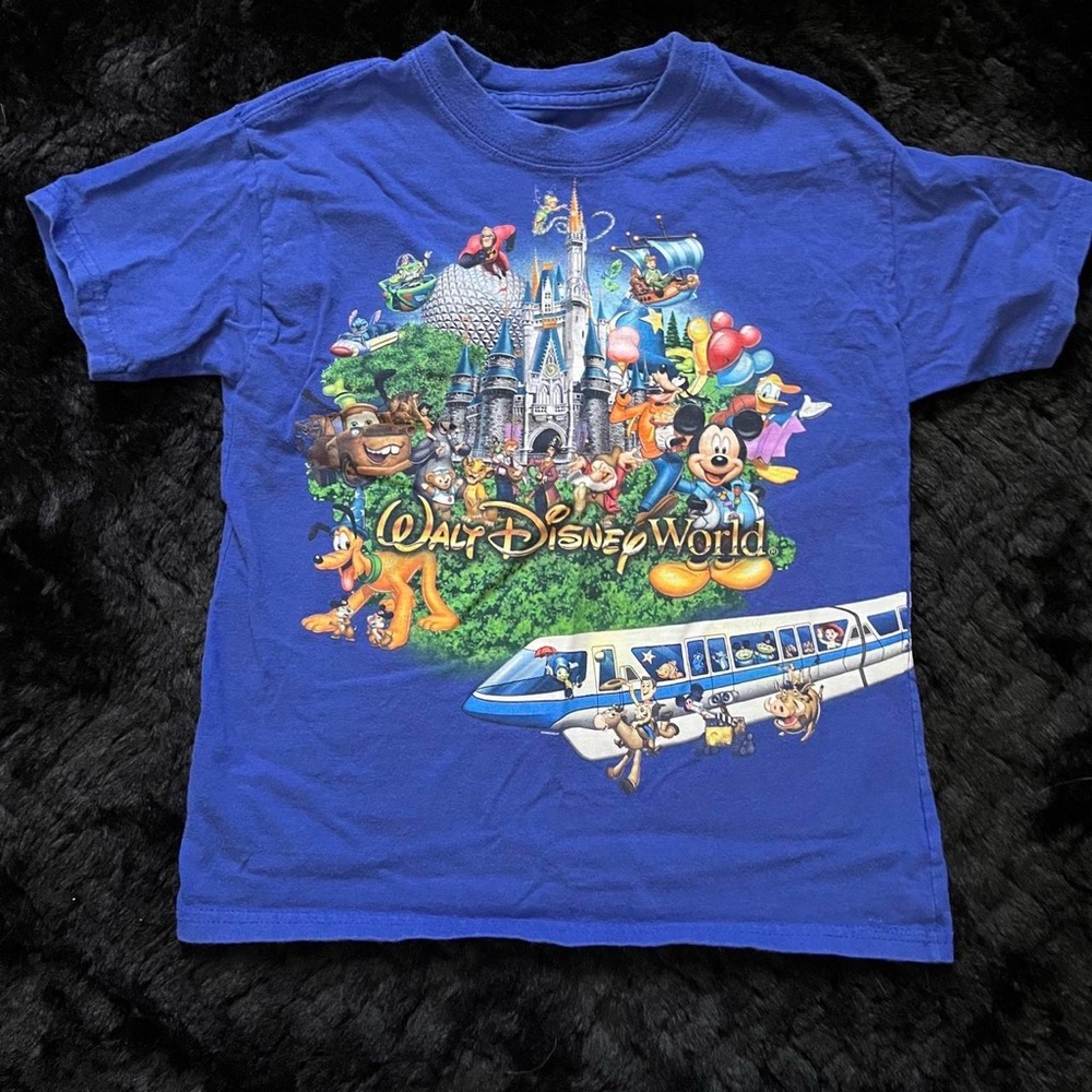 Walt Disney World Blue Graphic T-Shirt